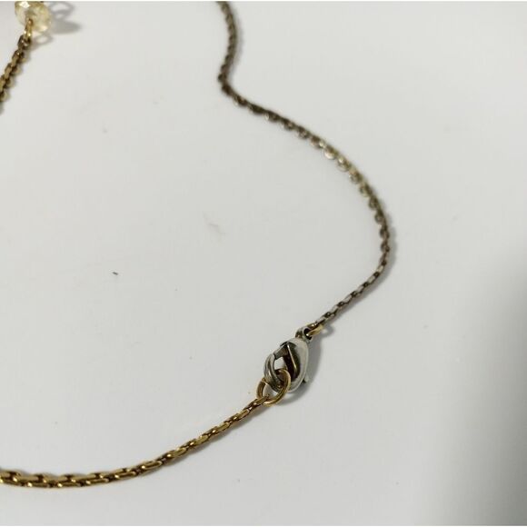 Gold tone teardrop necklace - Picture 5 of 5